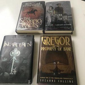 4 Hardback Young Adult Books